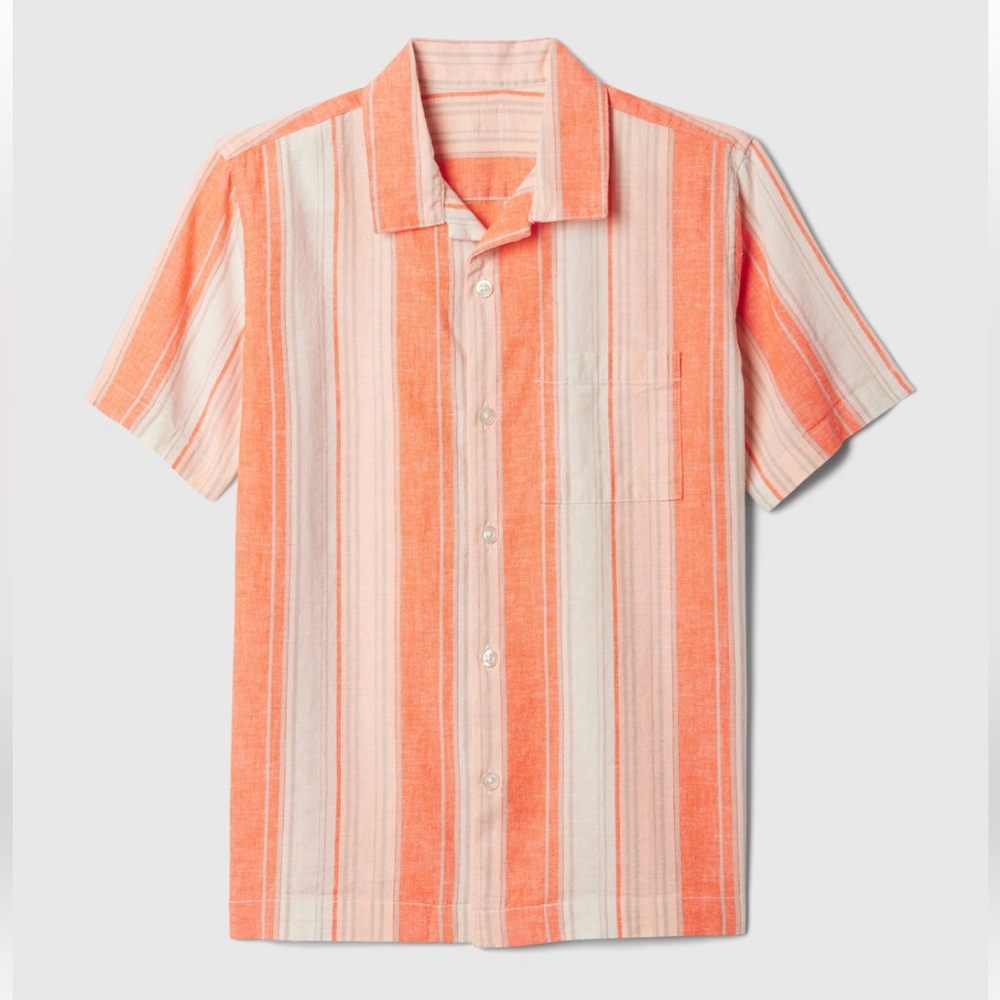 Gap Kids Linen-Cotton Shirt - Picture 4 of 8